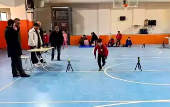Gölbaşı'nda 644 Öğrenciye Sportif Yetenek Taraması