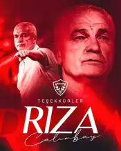 Hatayspor, Rıza Çalımbay'ı Görevden Aldı