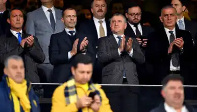 UEFA Başkanı Ceferin, Kadıköy'de Fenerbahçe Maçında!