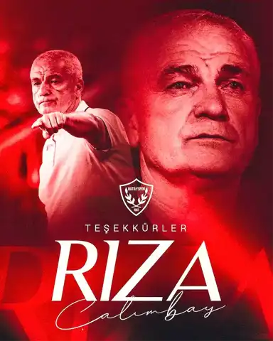 Hatayspor, Rıza Çalımbay'ı Görevden Aldı